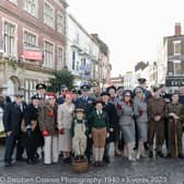 A 1940s themed event was held to mark Remembrance Day in Gainsborough