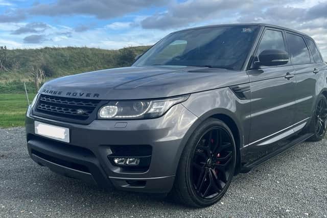 A Range Rover Sport like the one stolen.