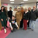 Elliott Lyon is given a good send off by his students at Louth Library