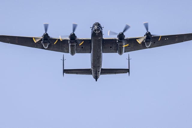 The iconic Lancaster Bomber. Photo: Sgt Nicholas Egan RAF