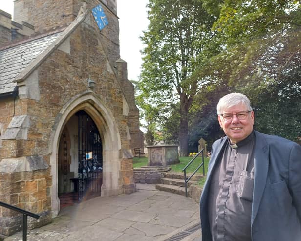 The Rev Canon Ian Robinson will say farewell at a special service in the parish church on September 24. Image: Dianne Tuckett