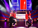 The presentation  to GOSH Charity Ambassador Farah Idris took place at Butlin’s Skegness as part of Stephen Mulhern’s headline show.