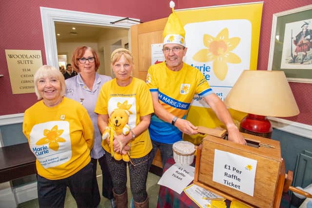 The Marie Curie Lincolnshire fundraising team.