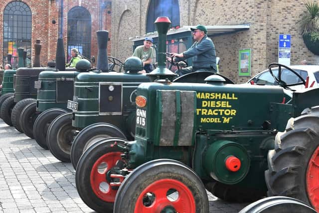 More than 20 original Marshall Tractors and steam engines are expected at the event