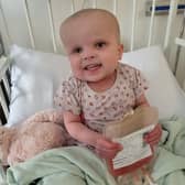 Olivia Volley undergoes her stem cell transplant.