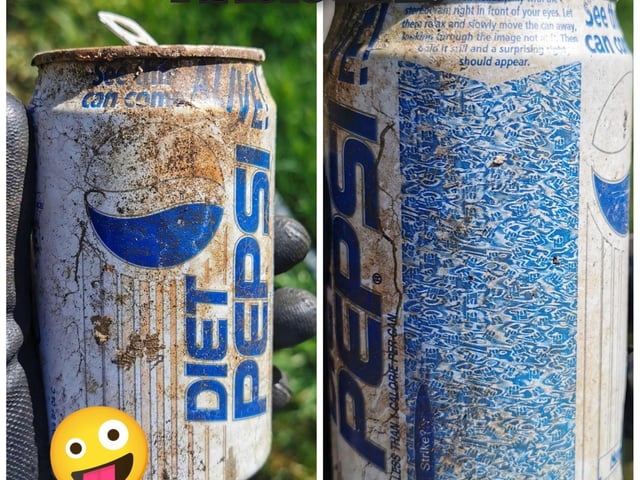 Pepsi can from circa 1990s
