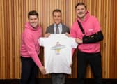 Anton Du Beke and Team Lottie.org at the launch of Nights On Lottie 2022