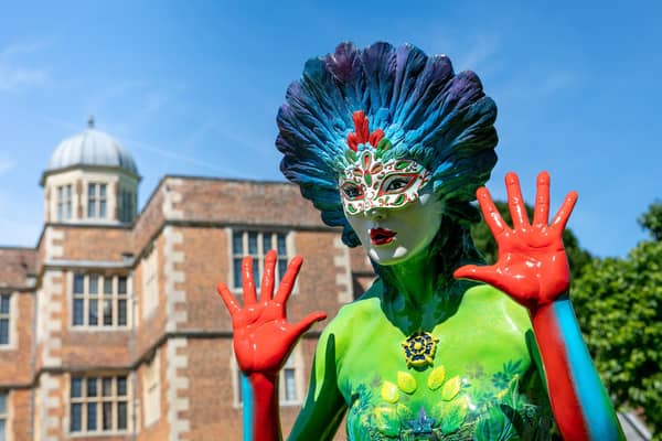 Sculpture at Doddington Hall
