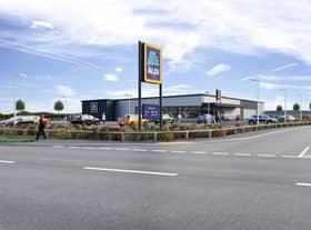 The proposed Aldi site on Spilsby Road, Horncastle.
