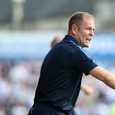 Russ Wilcox - frustrated by red card ruling.