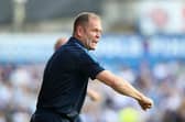 Russ Wilcox - frustrated by red card ruling.