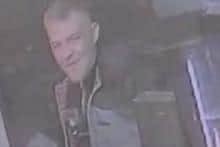 Do you know this man? Police would like to speak to him.
