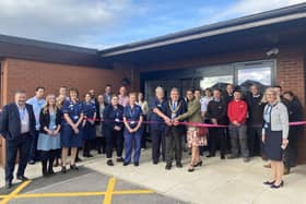 The official opening of the new £4.5 million Scotter Ward at John Coupland Hospital in Gainsborough