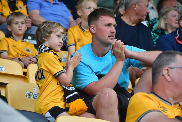 Boston United impressed in their midweek win over Notts County