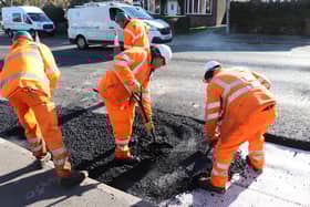 In September more than 6,000 pothole were repaired in Lincolnshire.