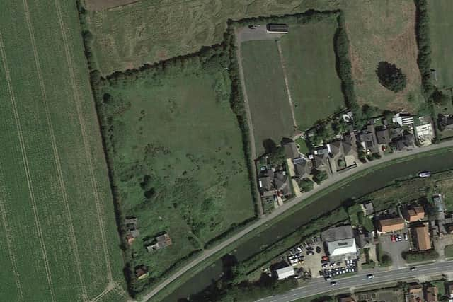 The plan is to raise a plot of land in Saxilby despite community concerns