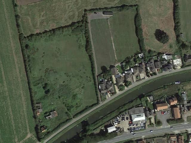 The plan is to raise a plot of land in Saxilby despite community concerns