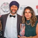 Treeline Dental Practice celebrate their award.