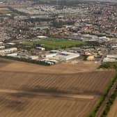 An aerial view of Skegness Business Park. Photo: LCC / 360photosurvey.com