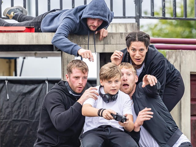 Immersive theatre production Code will take over Sleaford Market Place, spotlighting the exploitation of young lives and knife crime.