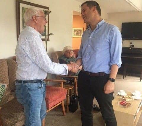 Residents were pleased to be able to meet their MP