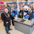 The opening of the OneBeyond shop in Boston's Pescod Square Shopping Centre.
