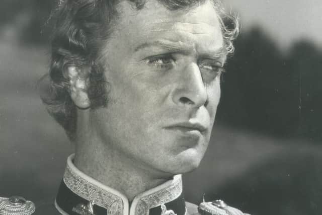 Michael Caine in Zulu. One of the more unusual choices from people in Pontefract for a film to watch at Christmas