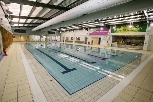 Sleaford Leisure Centre, one of three venues to be 'decarbonised'.