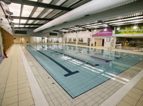 Sleaford Leisure Centre, one of three venues to be 'decarbonised'.