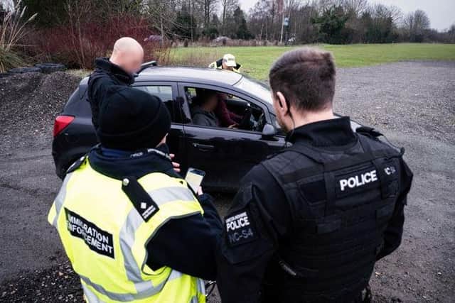 Lincolnshire Police say over 70 per cent of vehicles stopped had an issue with their documents. Photo: Lincs Police
