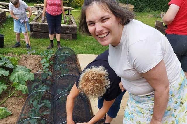 Thistles Market Garden provides daily purposeful activities in horticulture for people in south Lincolnshire with a learning disability.