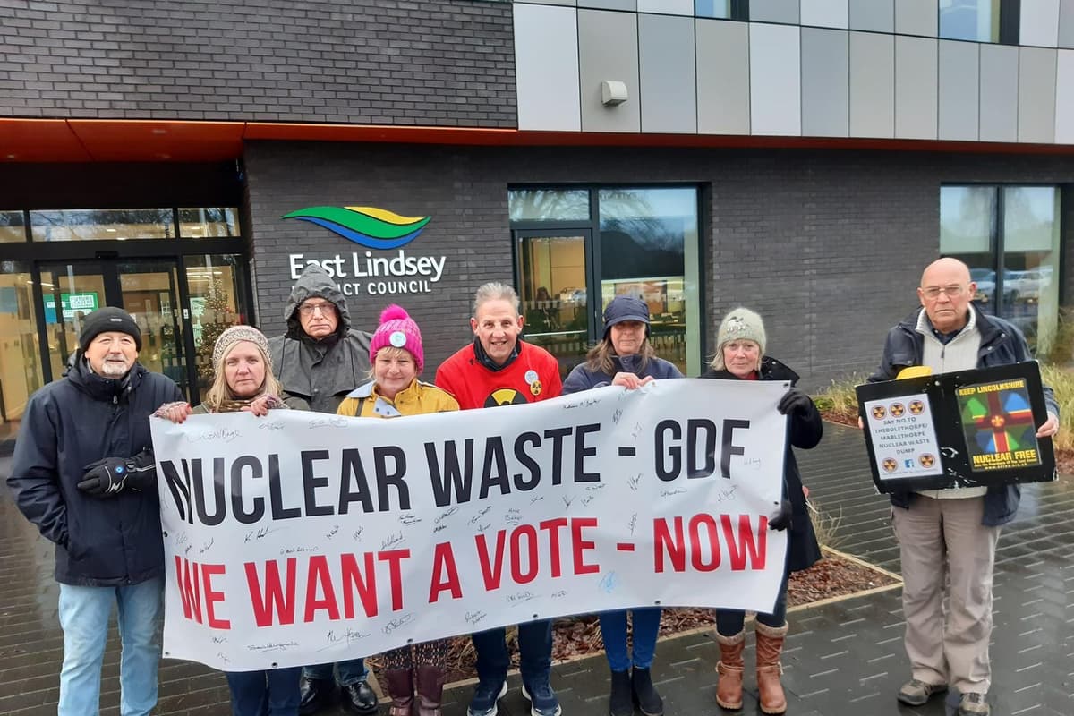 Survey by ELDC Councillor and GOTEC say '85% don't want nuclear dump' 