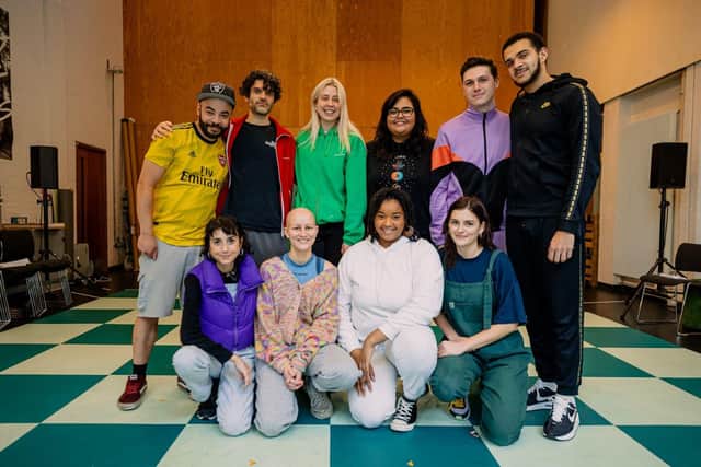 The cast of Hamlet.