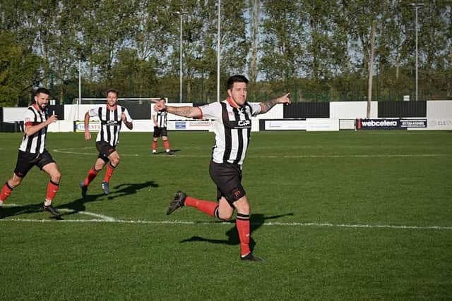Scott Phillips was on target again for Brigg on Saturday.