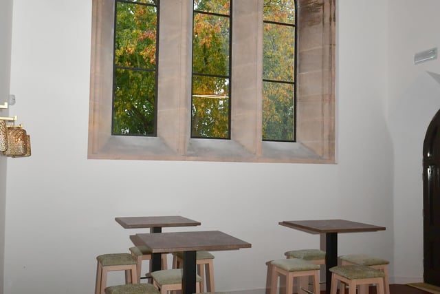 A feature of the downstairs main dining and drinking area. Photo: David Dawson