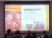 Paramedic Danielle Gray was invited to the East Midlands Major Trauma Network’s annual conference