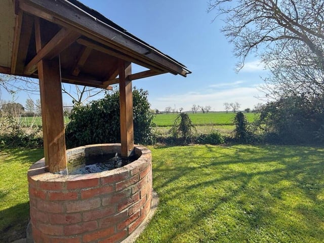 A garden feature.
