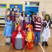 Tattershall primary school dressed up for World Book Day - and decorated eggs and potatoes!