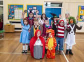 Tattershall primary school dressed up for World Book Day - and decorated eggs and potatoes!