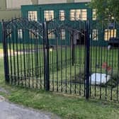 The grave at RAF Scampton.