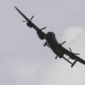 An amazing flypast by the BBMF Lancaster for Sleaford's Air Cadets coronation picnic. Photo: Stephen Hullott