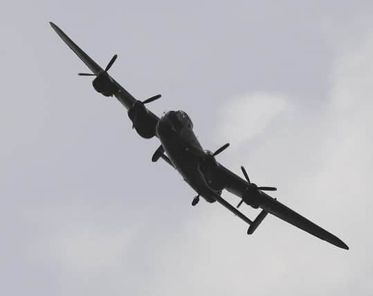 An amazing flypast by the BBMF Lancaster for Sleaford's Air Cadets coronation picnic. Photo: Stephen Hullott