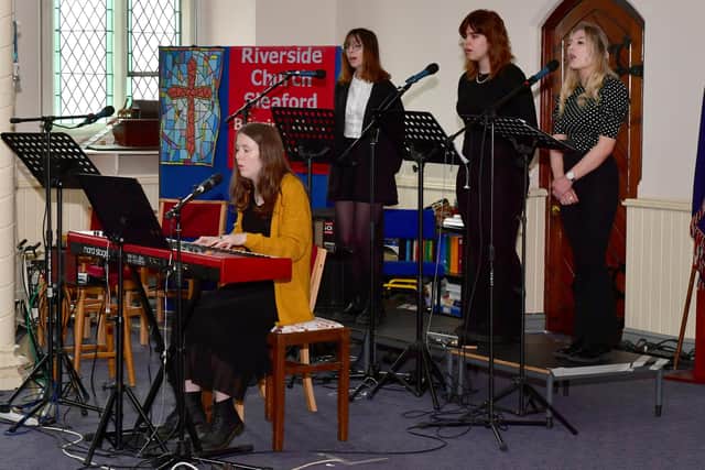 A Song for Dorothea - school choirs at The Source in Sleaford - St George's Academy students perform.