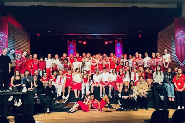 B&amp;DWC - 2 - The set of High School Musical at Bourne Grammar School