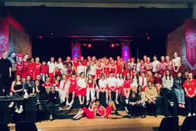 B&amp;DWC - 2 - The set of High School Musical at Bourne Grammar School