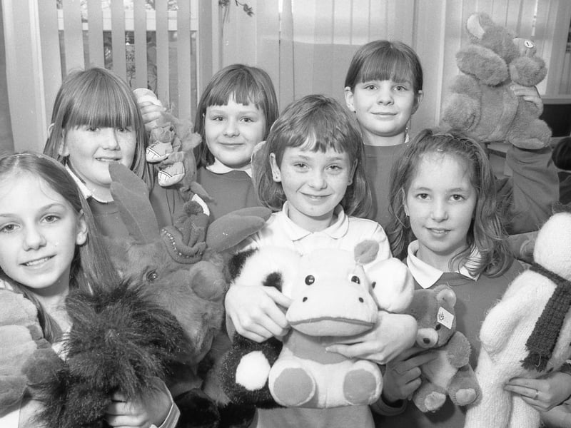 Another photograph from Staniland Primary School's bring and buy sale in aid of Blue Peter's New Life appeal.