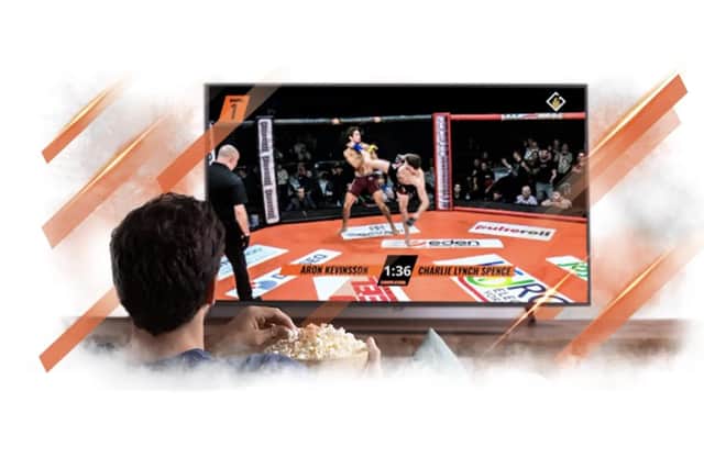 Caged Steel event can also be watched live anywhere - buy s ticket for the Pay-Per-View live stream,