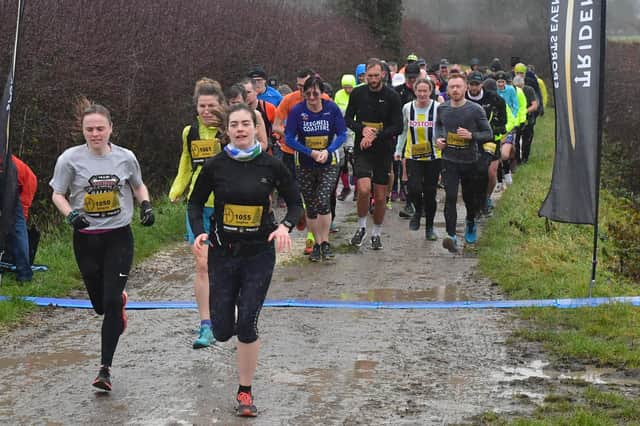 The start of the Revesby Run's 10 miles race.