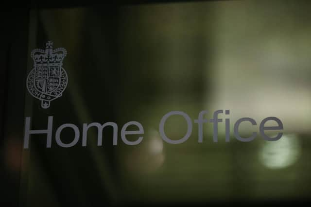 The sign outside the Home Office in Westminster, London, following the resignation of Amber Rudd who resigned as Home Secretary amid claims she misled Parliament over targets for removing illegal migrants.