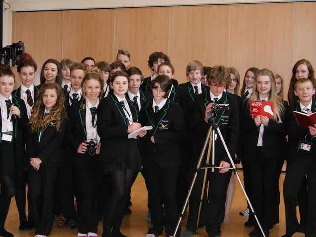 Year nine youngsters at Caistor Yarborough Academy had been taking part in the BBC News School Report programme 10 years ago. The class was divided into small teams, with each creating a report on a national event or local news. Stories included how the town’s primary school was raising money for Comic Relief and progress on the Caistor Arts and Heritage Centre.